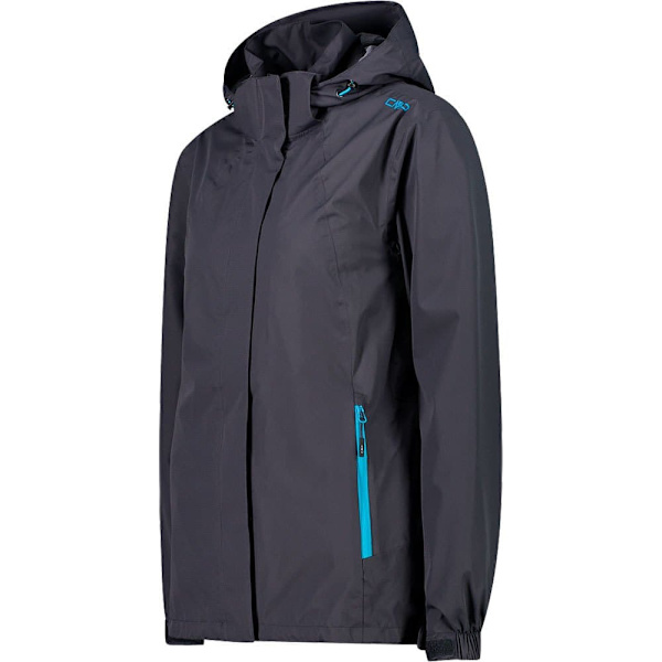 Cmp Jacka Zip Hood 32x5826 Grå M Kvinna