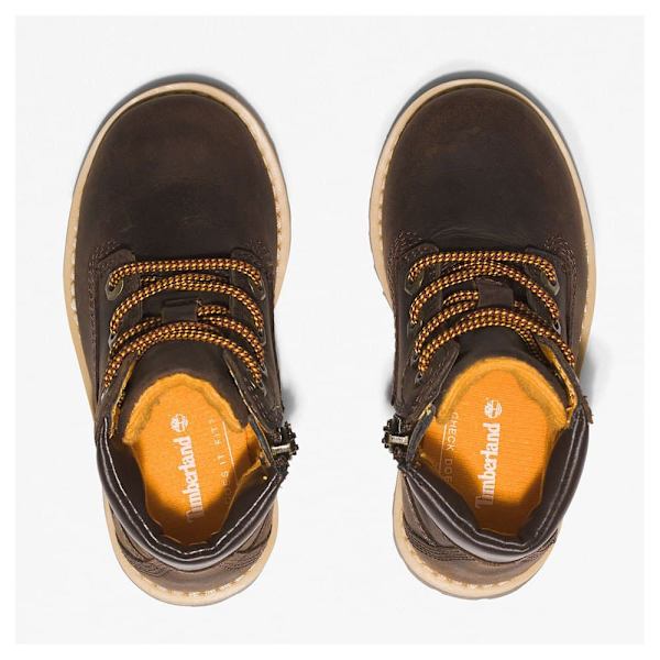 Timberland Pokey Pine Zip Barnstövlar Brun EU 28 Pojke