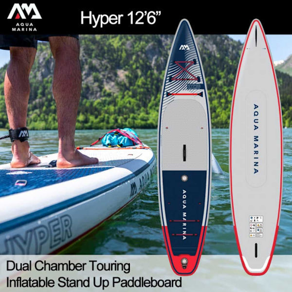 Aqua Marina Paddla Surf Set Hyper 12´6´´ Silver 381 cm / 81 cm