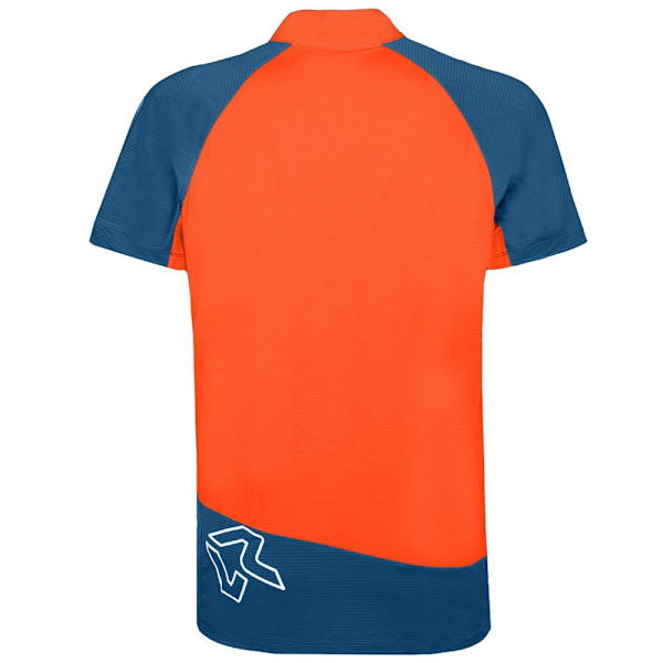 Rock Experience Merlin Kortærmet Baselayer Orange,Blå XL Mand