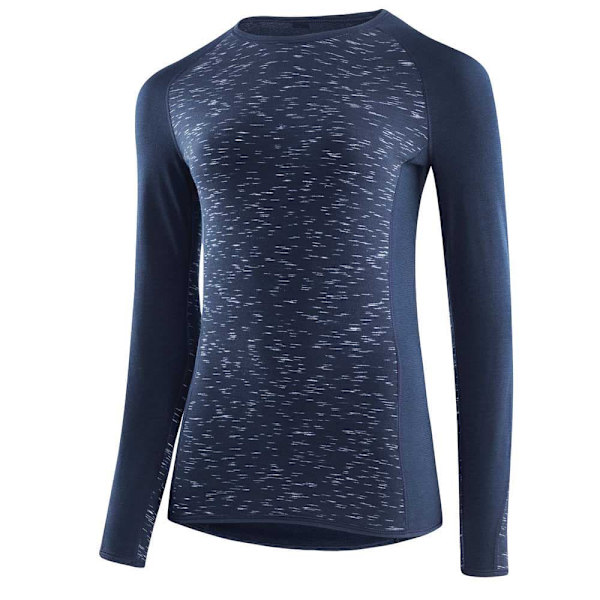 Loeffler Starlit Transtex Warm Langærmet Baselayer Blå 40 Kvinde