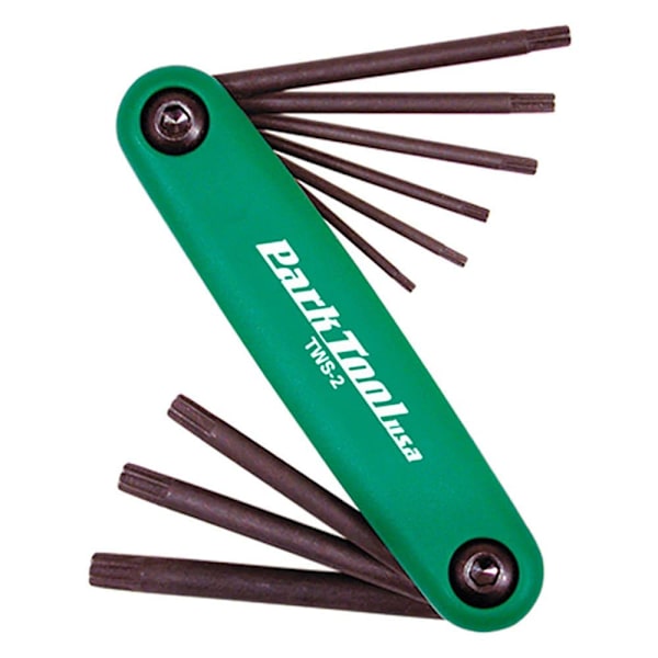 Park Tool Monikäyttötyökalu Tws-2 Fold-up Torx Compatible Vihreä,Musta