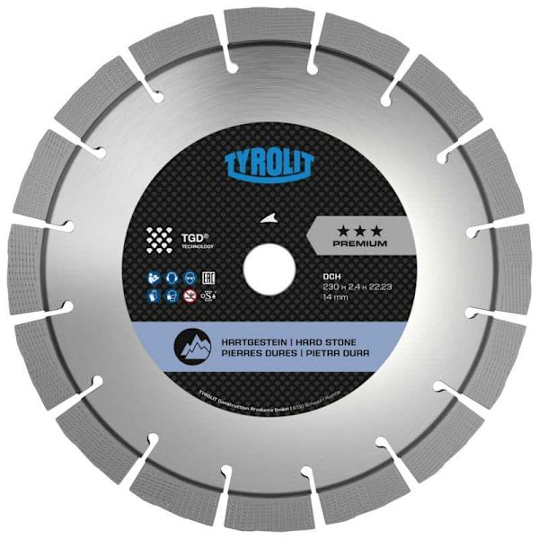 Tyrolit Diamantsav Dchp4 230x2.4x22.23 Mm