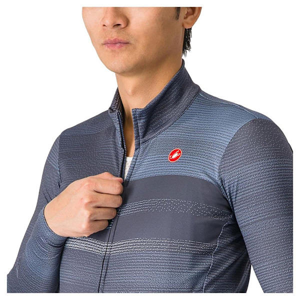 Castelli Collapse Pitkähihainen Trikoo Sininen S Mies