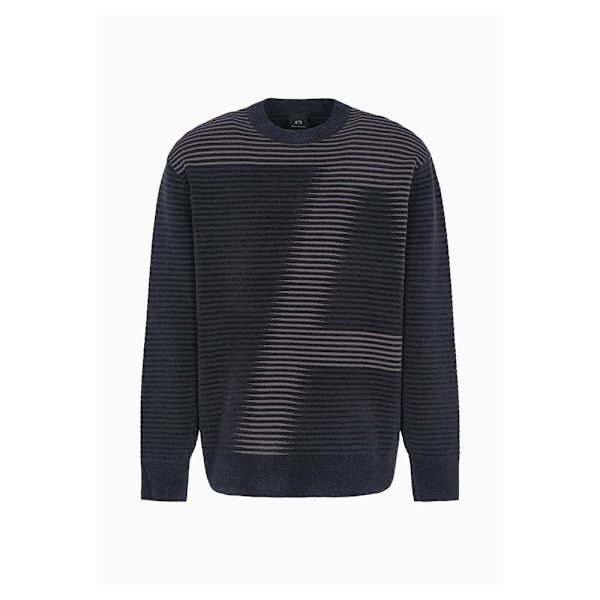 Armani Exchange 6dzm2p_zm4pz Trøje Blå 2XL Mand