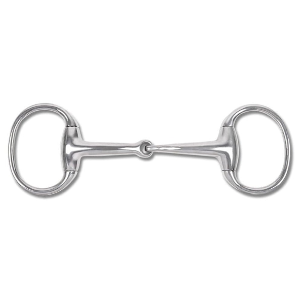 Waldhausen Snaffle Egg Butt Ss Anatomical Hopeinen 13.5 cm