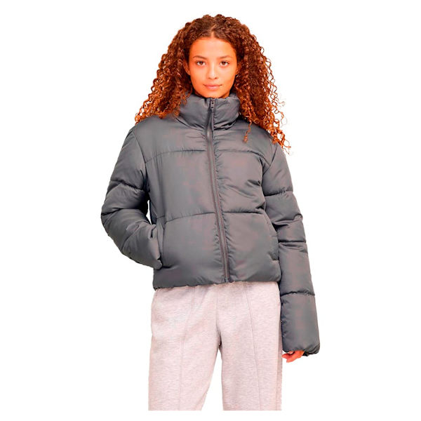Jack & Jones Solvej Jjxx Puffjacka Grå M Kvinna
