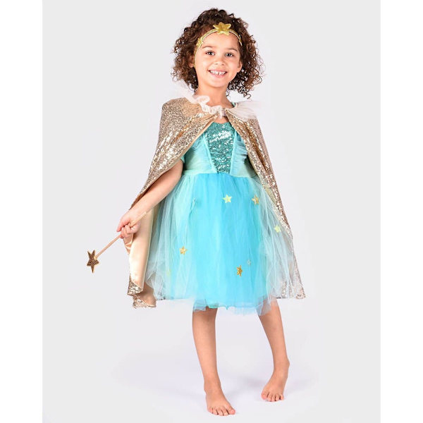 Den Goda Fen Prinsessekappe Børnekostume  3-8 Years