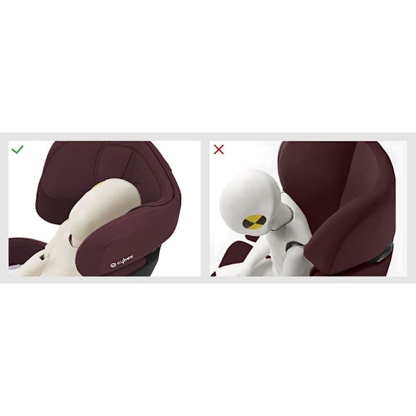 Cybex Solution X I-fix Vauvan Turvaistuin Violetti