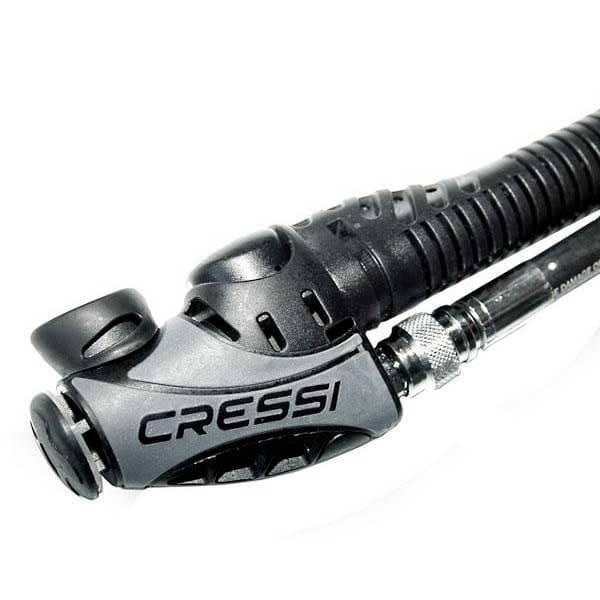 Cressi Direct System Inflator Musta