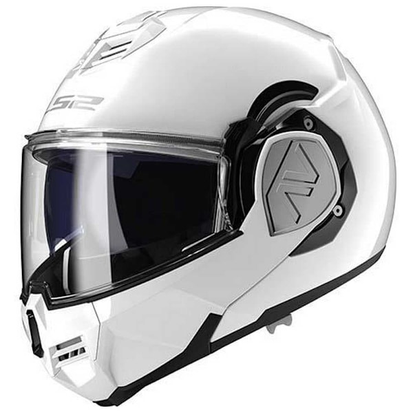 Ls2 Modulær Hjelm Ff906 Advant Solid Hvid S