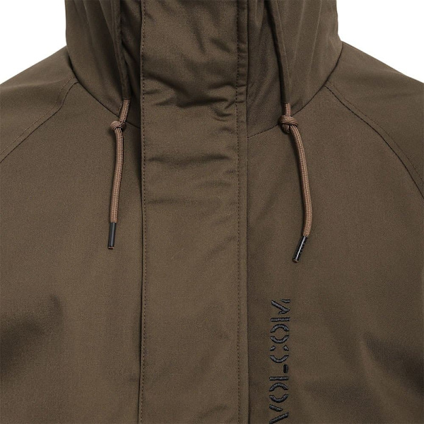 Volcom Stoke Stone Ii 10k Jacka Brun S Man