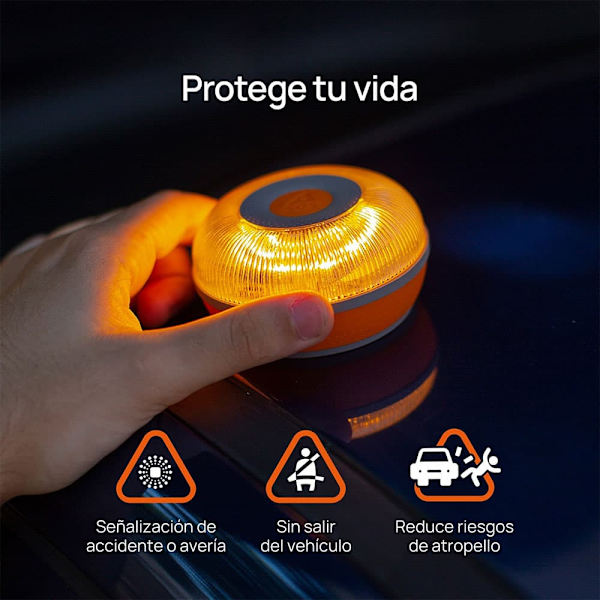 Flash Led Fl-004 V16 Homologated Hätävalo 4 Yksiköt