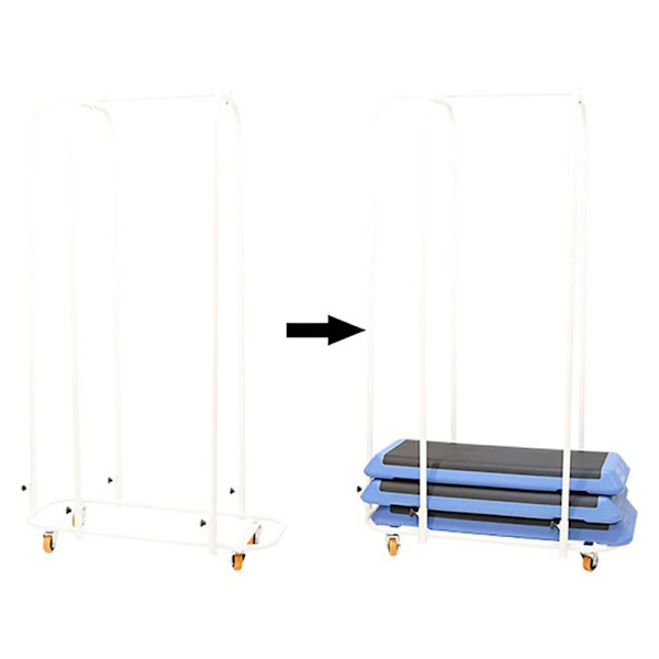 Softee Stativ Til Professionel Grundlag Step Søvfarvet 40 x 110 x 184 cm