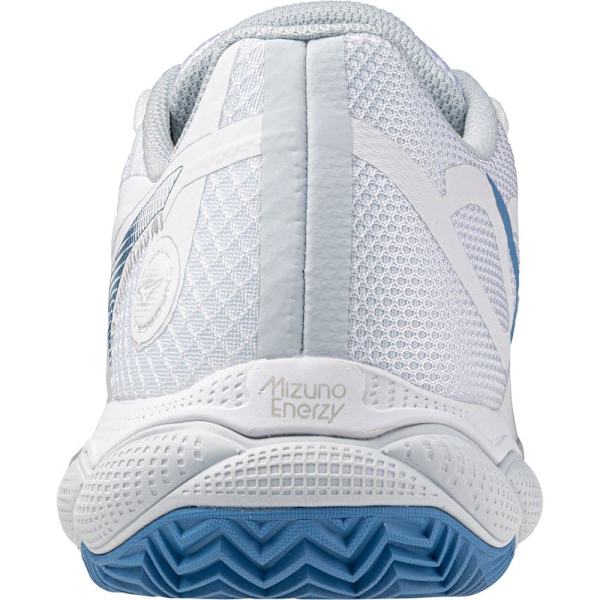 Mizuno Wave Enforce Court Cc Leraskor Vit EU 40 1/2 Kvinna