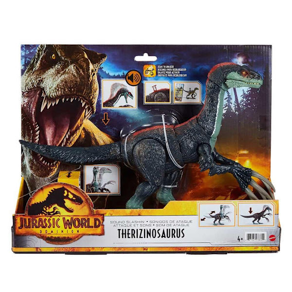 Jurassic World Ääni Slashin´ Dino Slasher Harmaa 4 Years