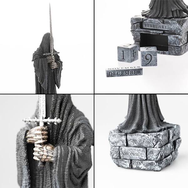 Grupo Erik The Lord Of The Rings 3d Perpetual Calendar