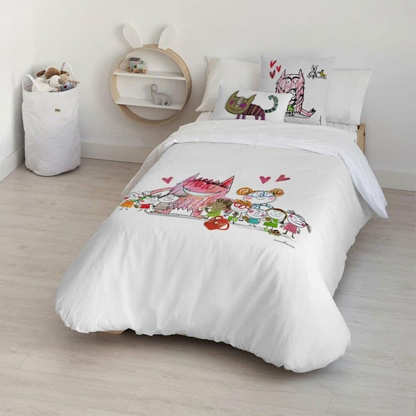 Ripshop Nordic Cotton Cover To School For Seng 140x200 Cm