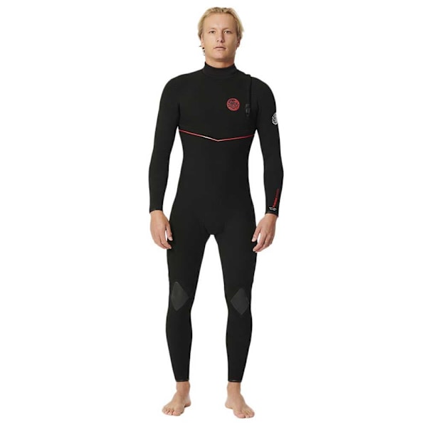 Rip Curl Langærmet Neoprendragt Uden Lynlås Fbomb Fusion 3/2 Mm Sort MS