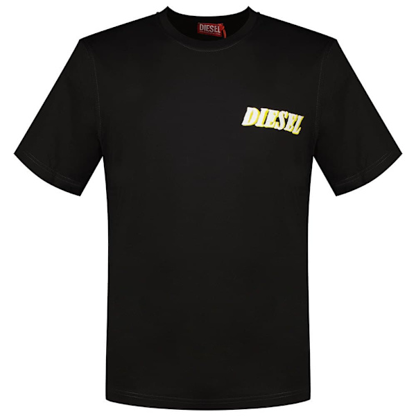 Diesel T Adjust K12 T-shirt Med Korte ærmer Sort S Mand