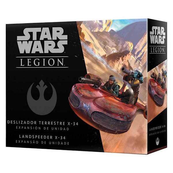 Asmodee Lautapeli Star Wars Legion Deslizador Terrestre X-34 Monivärinen