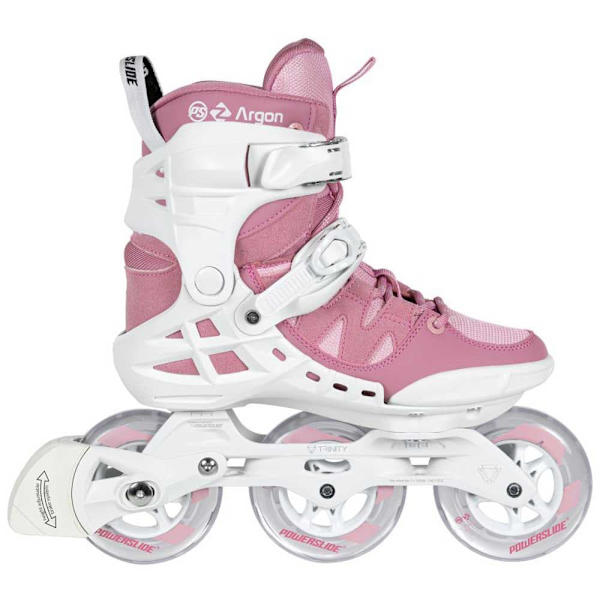 Powerslide Inline Skøjter Phuzion Argon 100 Hvid,Rosa EU 40