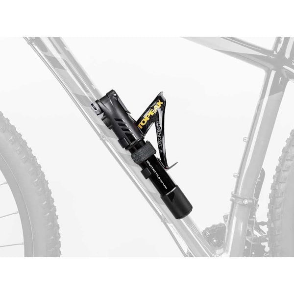 Topeak Mini Pumpe Mountain Tt G Sort 253 mm / 60 psi