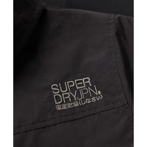 Superdry Surplus Nylon Jakke Sort XL Mand