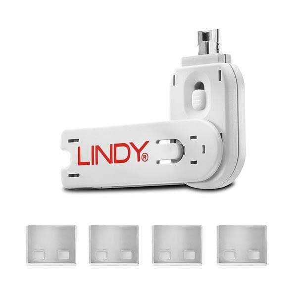 Lindy Usb-a-blokering 40454 Søvfarvet