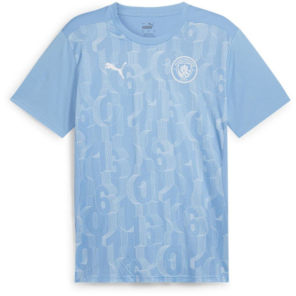 Puma Manchester City Fc Prematch Lyhythihainen T-paita  S