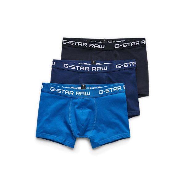 G-star Boxare Classic 3 Enheter Blå M Man