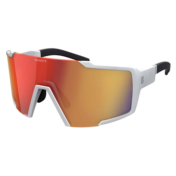 Scott Solglasögon Shield Compact Durchsichtig Red Chrome/CAT3