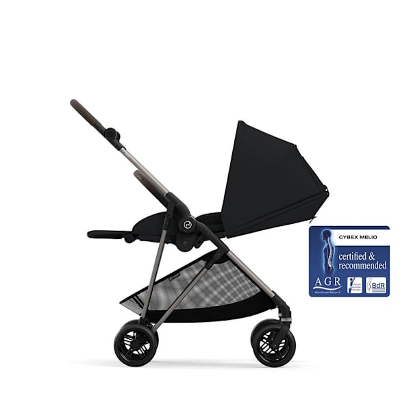 Cybex Melio Lastenvaunut Musta