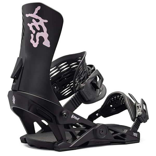 Yes. Pink Snowboardbindinger  M