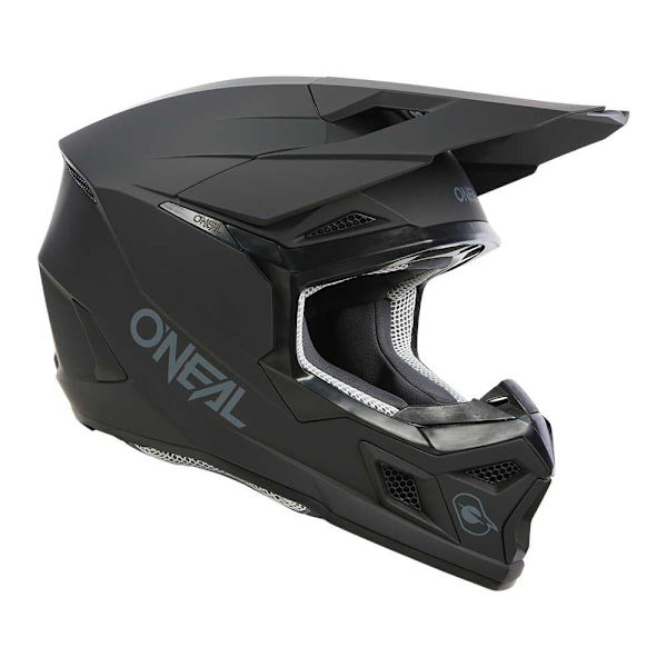 Oneal 3srs Solid Offroadhjelm Sort S