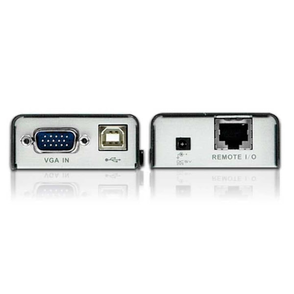 Aten Kvm Mini Usb Vga Extensor 100 M Musta