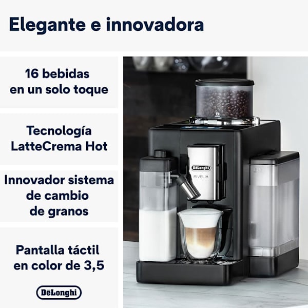 Delonghi Exam 440.55.b Helaautomatisk Kaffemaskin