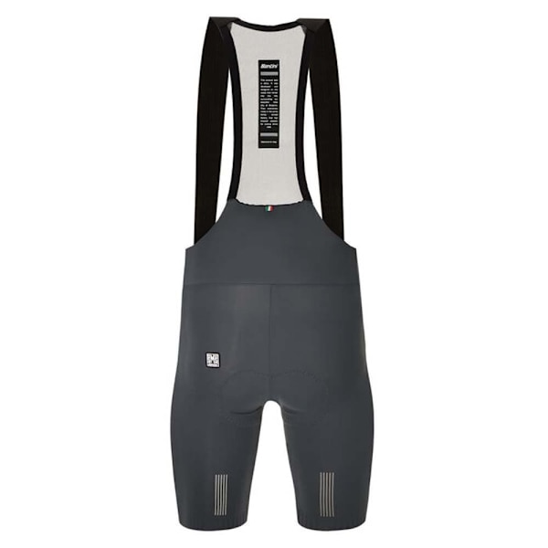 Santini Plush Pyöräilyshortsit Harmaa 3XL Mies