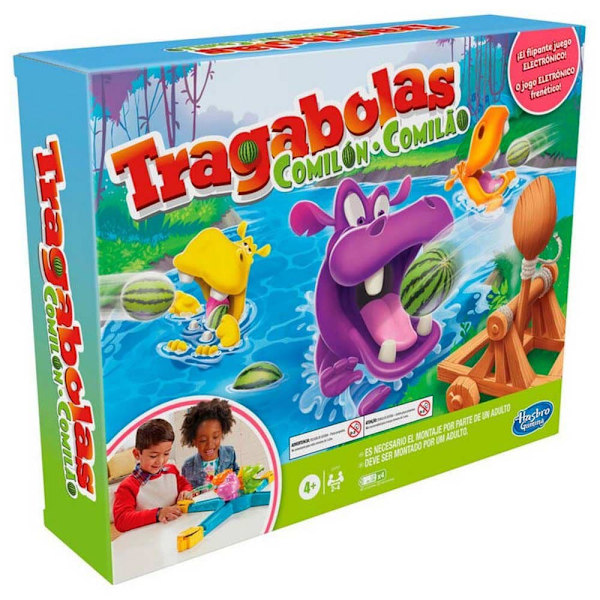 Hasbro Leksaksbrädspel Tragabolas Comilón Flerfärgad