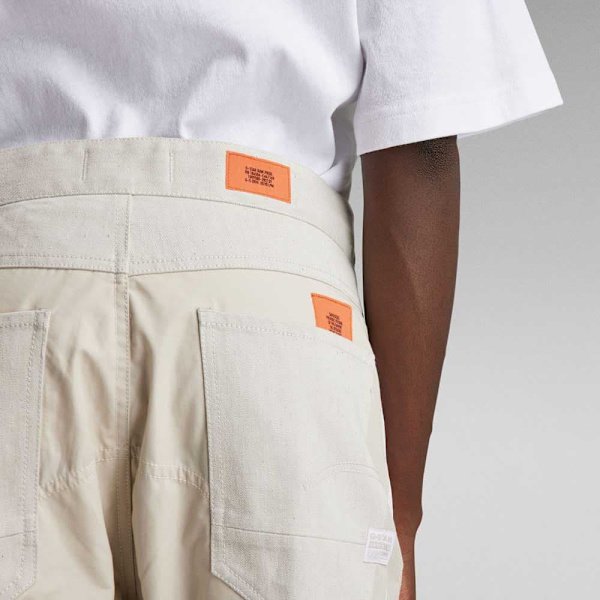 G-star Desert Cropped Bukser Hvid 25 / 32 Kvinde