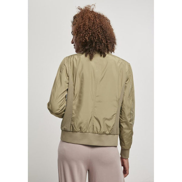 Urban Classics Jakke (stor) Bombers Grøn 4XL Kvinde