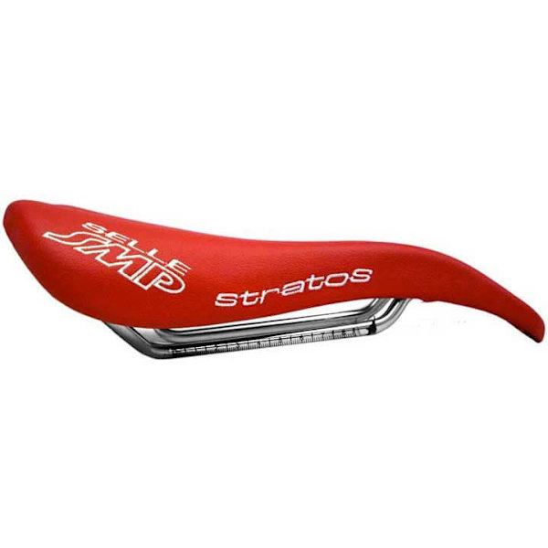 Selle Smp Sadel Stratos Röd 131 mm