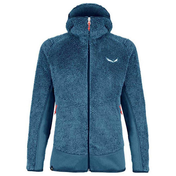 Salewa Fleece Med Huva Tognazza Polarlite Blå XL Kvinna
