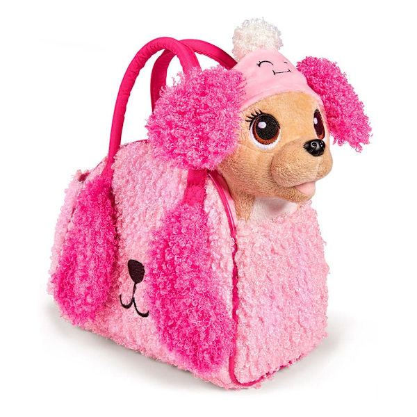 Simba Fyldt Skræl Med Svampet Hat Og Vildttaske Bamse 20 Cm Rosa
