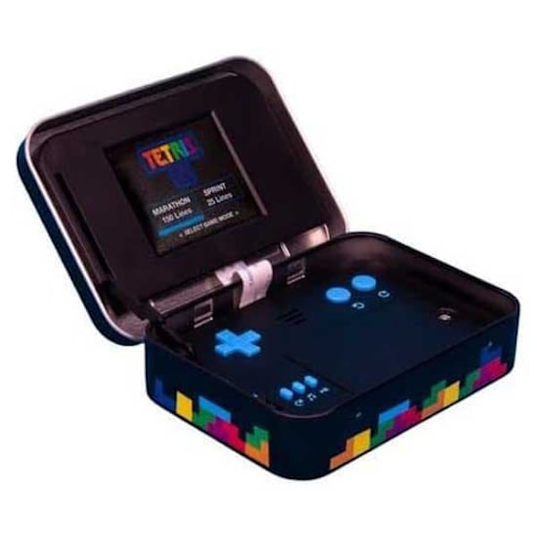 Fizz Creations Spilkonsol Arcade In A Tin Tetris Mini Transparent
