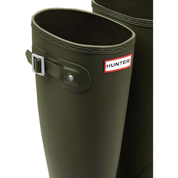 Hunter Original Tall Gummistøvler Grøn EU 36 Kvinde