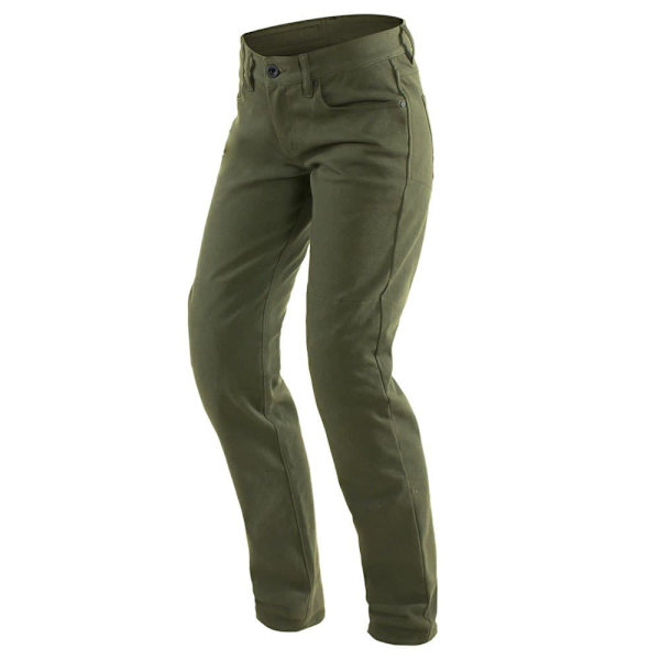 Dainese Outlet Pitkät Housut Casual Slim Tex Vihreä 28 Nainen