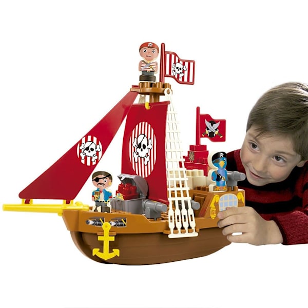 Ecoiffier Piratbåd Abrick Gylden