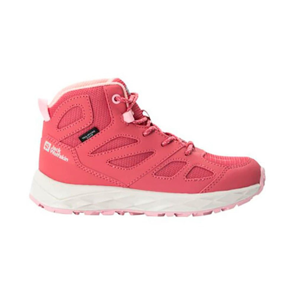 Jack Wolfskin Woodland 2 Texapore Mid Vandringskängor Rosa EU 37