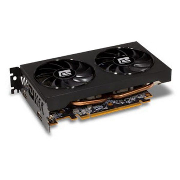 Powercolor Grafikkort Radeon Rx 6500xt Fighter 4gb Gddr6 Sort Sort